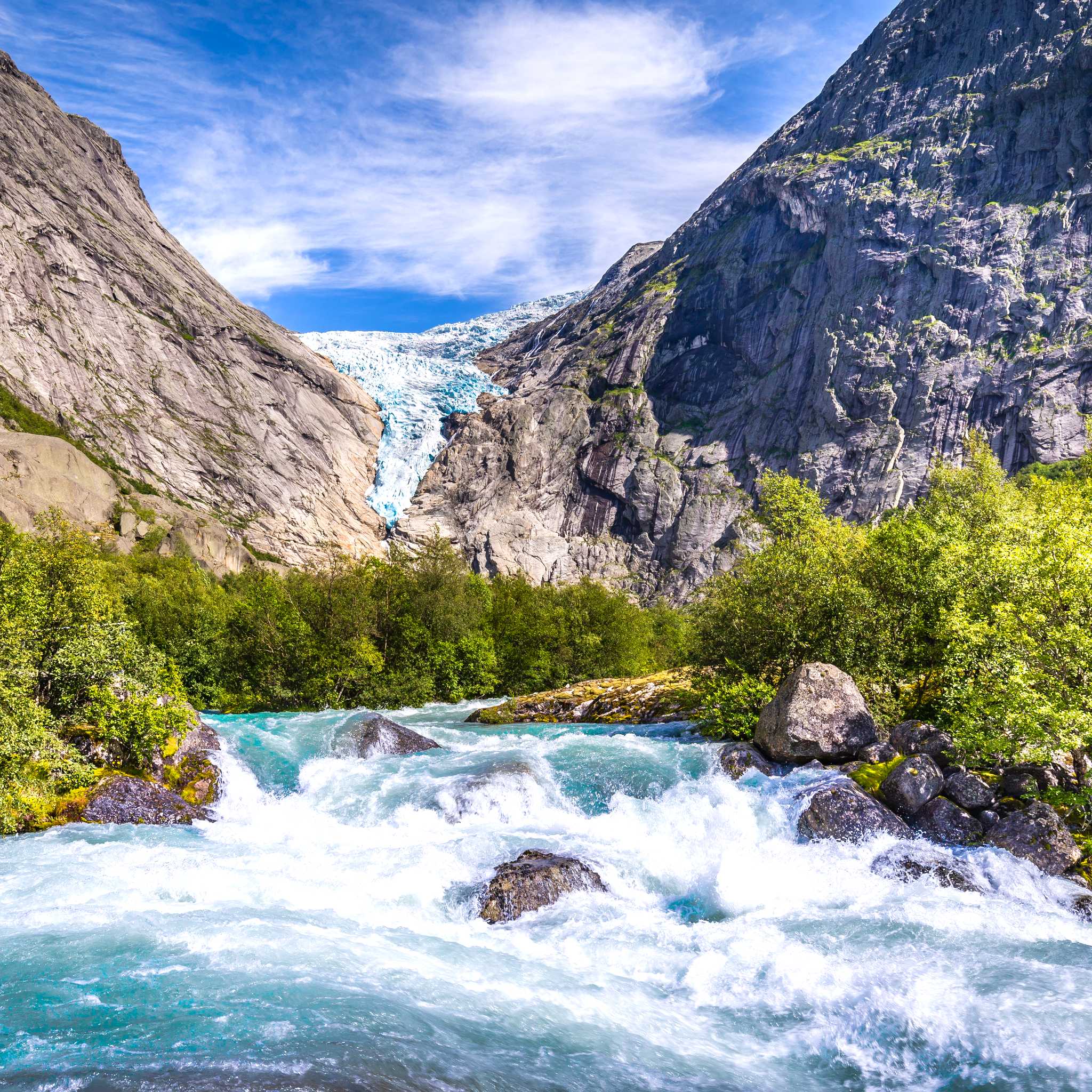 Briksdal Glacier